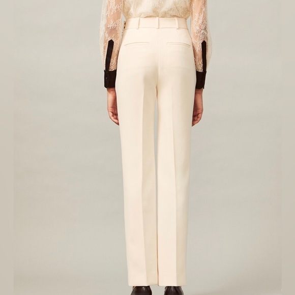 TORY BURCH IVORY DRESS PANTS SIZE 10 - Picture 3 of 9